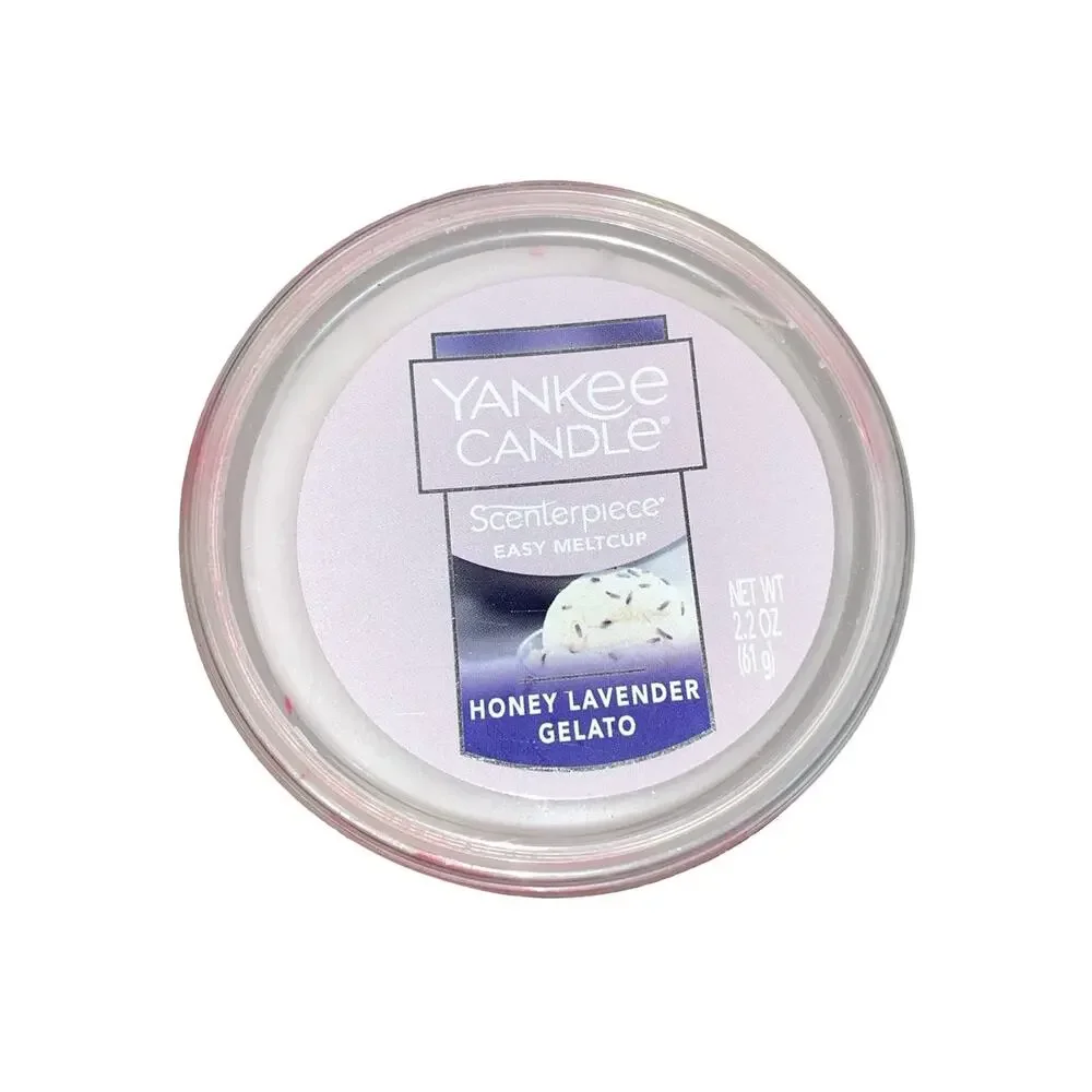 Lot of 4 Yankee Candle Scenterpiece Easy MeltCup Wax Melts Mixed Scent Bundle